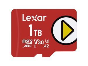 Lexar PLAY 1TB microSDXC UHS-I-Card, Up To 150MB/s Read, Compatible-with Nintendo-Switch, Portable Gaming Devices, Smartphones and Tablets (LMSPLAY001T-BNNNU)