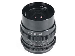 SLR Magic 25mm f/1.4 Hyperprime Full Frame Cine Lens for Sony E Mount #SLR2514FE