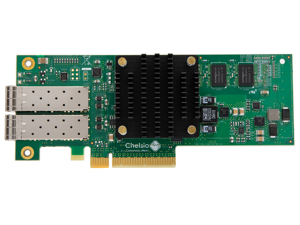 Chelsio T520-CR Dual-Port 1/10 Gigabit Ethernet PCIe 3.0 x8 Unified Wire Adapter Chelsio T520-CR Dual-Port 1/10 Gigabit Ethernet PCIe 3.0 x8 Unified Wire Adapter