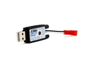 E-flite 1S 500mA USB LiPo Charger with JST Connector #EFLC1010 E-flite 1S 500mA USB LiPo Charger with JST Connector #EFLC1010