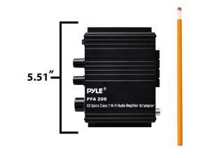 Pyle Pfa200 60-Watt Class-T Hi-Fi Audio Amplifier With Ac Adapter Pyle Pfa200 60-Watt Class-T Hi-Fi Audio Amplifier With Ac Adapter