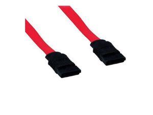 Comprehensive 18" Serial ATA Flat Ribbon Cable, 180 degree, 7 conductors Comprehensive 18" Serial ATA Flat Ribbon Cable, 180 degree, 7 conductors