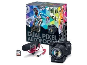 Canon EOS 80D DSLR Video Creator Kit w/18-135mm Lens, Rode Mic, 32GB Card Canon EOS 80D DSLR Video Creator Kit w/18-135mm Lens, Rode Mic, 32GB Card