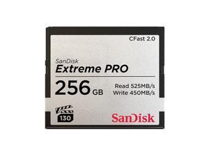 SanDisk Extreme PRO 256GB CFast 2.0 Memory Card #SDCFSP-256G-A46D