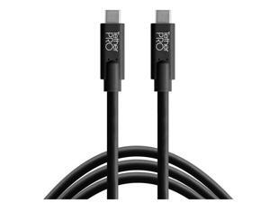 Tether Tools TetherPro USB-C to USB-C Cable, 6', Black #CUC06-BLK Tether Tools TetherPro USB-C to USB-C Cable, 6', Black #CUC06-BLK