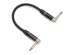 Samson Tourtek Pro 1' Woven Patch Cable, 2 Right Angle Connector #SATPWAP1 Samson Tourtek Pro 1' Woven Patch Cable, 2 Right Angle Connector #SATPWAP1