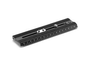 Manfrotto Video Camera Plate with Metric Ruler, 7" #504PLONGRL Manfrotto Video Camera Plate with Metric Ruler, 7" #504PLONGRL