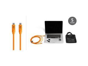Tether Tools Starter Tethering Kit with 15' USB-C to USB-C Cable, Orange Tether Tools Starter Tethering Kit with 15' USB-C to USB-C Cable, Orange