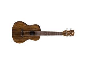 Luna Uke Flamed Acacia Concert Ukulele with Gigbag, 20 Frets, Satin Natural Luna Uke Flamed Acacia Concert Ukulele with Gigbag, 20 Frets, Satin Natural