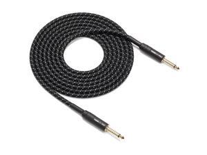 Samson Tourtek Pro 25' Woven Fabric Instrument Cable,Straight-Straight Connector Samson Tourtek Pro 25' Woven Fabric Instrument Cable,Straight-Straight Connector