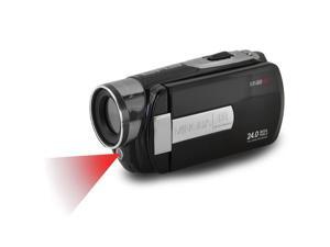 Minolta MN80NV 1080p Full HD 3" Touchscreen Camcorder with Nightvision, Black