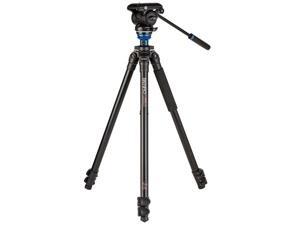 Benro A2573F Aluminum Single Video Tripod, S4 PRO Video Head, Payload 8.8 lbs Benro A2573F Aluminum Single Video Tripod, S4 PRO Video Head, Payload 8.8 lbs