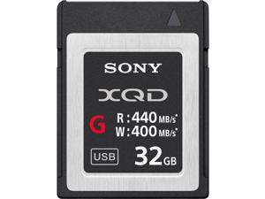 Sony  32GB XQD Memory Card G Series (up to 440MB/s Read) w/ File rescue Software
