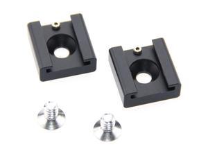 CAMVATE 1/4"-20 Mount to Shoe Adapter, 2-Pack #C0993 CAMVATE 1/4"-20 Mount to Shoe Adapter, 2-Pack #C0993