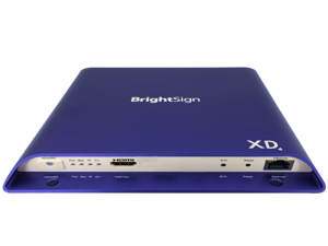BrightSign XD234 Standard I/O Digital Signage Media Player, H.265/H.264, 4K@60p Dolby Vision, HDR10+, Gigabit Ethernet, GPIO, IR, M.2 SSD PCIe BrightSign XD234 Standard I/O Digital Signage Media Player, H.265/H.264, 4K@60p Dolby Vision, HDR10+, Gigabit Ethernet, GPIO, IR, M.2 SSD PCIe