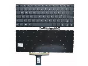 MagiDeal US Keyboard For Lenovo IdeaPad 330-15IKB Backlit,Without Frame Black 
