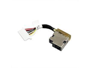 AC DC Jack Power Plug in Charging Port Connector Socket with Wire Cable Harness for HP 14-DF 14-DF0010NR 14-DF0011WM 14-DF0013CL 14-DF0013DS 14-DF0014DS 14-DF0015DS 14-DF0016DS 14-DF0018WM 14-DF0020NR