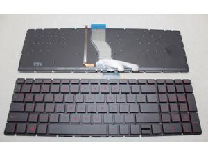 New US Red Font Backlit English Laptop Keyboard For HP Star Wars Special Edition 15AN 15an000 15an002nl 15an097nr 15an098nr 15an005tx 15an008tx 15an010tx Light Backlight