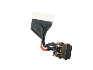 AC DC Jack Power Plug in Charging Port Connector Socket with Wire Cable Harness Replacement for HP Stream 14 Pro G3 Laptop 810327-004