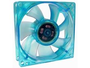 Cables Unlimited 80mm UV Sensitive Case Fan - FAN-3110-UVB (Blue) Cables Unlimited 80mm UV Sensitive Case Fan - FAN-3110-UVB (Blue)