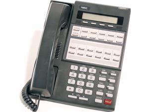 NEC DSX 34B BL Display Tel BK Phone Black 1090021 Refurbished 1 Year Warranty 