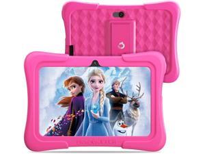 Dragon Touch Y88X Pro 7 inch Kids Tablets, 2GB RAM 16GB ROM, Android 9.0 Tablet, Kidoz Pre Installed with Disney Contents , Pink