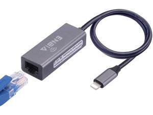 for use with mobile computers operating as USB Host PSA1U1E Portsmith in-line USB client to Ethernet Adapter 