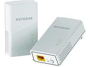 NETGEAR PowerLINE 1200 Mbps, 1 Gigabit Port (PL1200-100PAS),White NETGEAR PowerLINE 1200 Mbps, 1 Gigabit Port (PL1200-100PAS),White