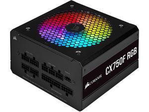 CORSAIR CX-F RGB Series CX750F RGB 750W 80 PLUS Bronze Fully Modular ATX Power Supply, CP-9020218-NA