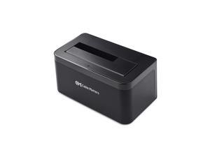 Cable Matters USB 3.0 Hard Drive Docking Station (USB to SATA Docking Station) with 10TB+ Drive Support for 2.5 Inch & 3.5 Inch HDD SSD - USB-C Cable Included for Thunderbolt 3 & USB-C Computer Cable Matters USB 3.0 Hard Drive Docking Station (USB to SATA Docking Station) with 10TB+ Drive Support for 2.5 Inch & 3.5 Inch HDD SSD - USB-C Cable Included for Thunderbolt 3 & USB-C Computer