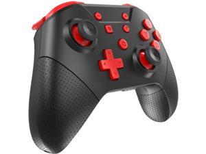 Wireless Pro Controller for Nintendo Switch/Switch Lite with Wake Up, NFC, Turbo, Gyro Axis, Dual Shock Support PC, Pro Controllers Compatible Nintendo Switch/Switch Lite/PC (Black Rad) Wireless Pro Controller for Nintendo Switch/Switch Lite with Wake Up, NFC, Turbo, Gyro Axis, Dual Shock Support PC, Pro Controllers Compatible Nintendo Switch/Switch Lite/PC (Black Rad)