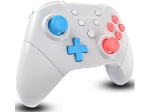 Wireless Pro Controller for Nintendo Switch/Switch Lite with Wake Up, NFC, Turbo, Gyro Axis, Dual Shock Support PC, Pro Controllers Compatible Nintendo Switch/Switch Lite/PC (Light Gray) Wireless Pro Controller for Nintendo Switch/Switch Lite with Wake Up, NFC, Turbo, Gyro Axis, Dual Shock Support PC, Pro Controllers Compatible Nintendo Switch/Switch Lite/PC (Light Gray)