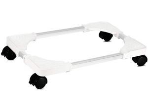 Liitrton Mobile CPU Stand Adjustable Computer Tower Stand with 4 Caster Wheels Fits Most PC (White) Liitrton Mobile CPU Stand Adjustable Computer Tower Stand with 4 Caster Wheels Fits Most PC (White)