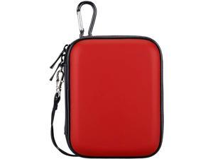 Lacdo Hard Drive Carrying Case for Seagate Portable Expansion Seagate Backup Plus Slim Seagate One Touch Portable External Hard Drive 1TB 2TB 4TB 5TB USB 3.0 2.5 inch HDD Shockproof Travel Bag, Red Lacdo Hard Drive Carrying Case for Seagate Portable Expansion Seagate Backup Plus Slim Seagate One Touch Portable External Hard Drive 1TB 2TB 4TB 5TB USB 3.0 2.5 inch HDD Shockproof Travel Bag, Red