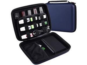 USB Flash Drive Case - Thumb Drive Holder Organizer, Memory Card SD SDXC SDHC Card Storage Bag, Hard Drive Electronic Accessories Box for 28+ Sandisk/Thumb/WD and Any Flash Drive(Blue) USB Flash Drive Case - Thumb Drive Holder Organizer, Memory Card SD SDXC SDHC Card Storage Bag, Hard Drive Electronic Accessories Box for 28+ Sandisk/Thumb/WD and Any Flash Drive(Blue)