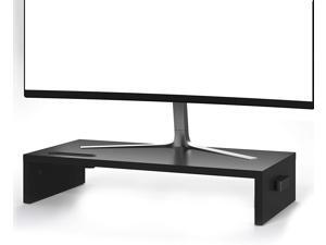 1home Monitor Stand Riser, 21.3 Inch Wood Monitor Riser Stand with Storage Organizer, Desktop Ergonomic Monitor Stand Riser with Cellphone Holder and Cable Management, Black 1home Monitor Stand Riser, 21.3 Inch Wood Monitor Riser Stand with Storage Organizer, Desktop Ergonomic Monitor Stand Riser with Cellphone Holder and Cable Management, Black