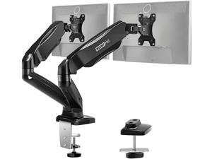 MOUNT PRO Dual Monitor Desk Mount - Articulating Gas Spring Monitor Arm, Removable VESA Mount Desk Stand with Clamp and Grommet Base - Fits 13 to 32 Inch LCD Computer Monitors, VESA 75x75, 100x100 MOUNT PRO Dual Monitor Desk Mount - Articulating Gas Spring Monitor Arm, Removable VESA Mount Desk Stand with Clamp and Grommet Base - Fits 13 to 32 Inch LCD Computer Monitors, VESA 75x75, 100x100