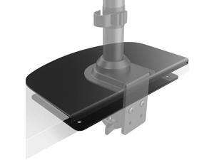 HUANUO Steel Monitor Mount Reinforcement Plate for Thin, Glass and Other Fragile Tabletop, Steel Bracket Plate Fits Most Monitor Stand C Clamp Installation HUANUO Steel Monitor Mount Reinforcement Plate for Thin, Glass and Other Fragile Tabletop, Steel Bracket Plate Fits Most Monitor Stand C Clamp Installation