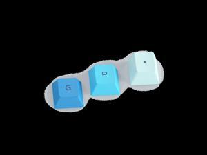 Glorious GPBT Keycaps, Gorgeous cherry-profile keycaps,super-durable PBT plastic,in a variety of vibrant colorways-Ocean Glorious GPBT Keycaps, Gorgeous cherry-profile keycaps,super-durable PBT plastic,in a variety of vibrant colorways-Ocean