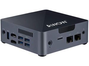 Mini PC Intel Celeron J3455 6GB DDR4, 128 GB SATA SSD, Mini Desktop Computer, AWOW AK34 Micro PC, Windows 10, Quad Core, Dual Gigabit Ethernet NIC, Dual HDMI, 5X USB3.0, 4K UHD, Bluetooth, MB23J-6/128 Mini PC Intel Celeron J3455 6GB DDR4, 128 GB SATA SSD, Mini Desktop Computer, AWOW AK34 Micro PC, Windows 10, Quad Core, Dual Gigabit Ethernet NIC, Dual HDMI, 5X USB3.0, 4K UHD, Bluetooth, MB23J-6/128