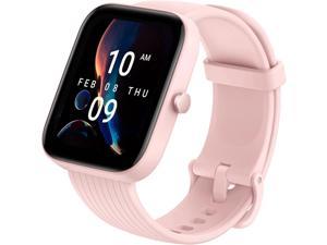 Amazfit Bip 3 Pro Smart Watch for Women 4 Satellite Positioning Systems 169 Color Display 14Day Battery Life 60 Sports Modes Blood Oxygen Heart Rate Monitor WaterResistantPink
