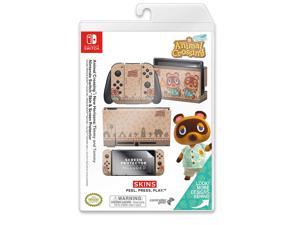 nintendo switch lite animal crossing new horizons aloha edition carrying case & screen protector