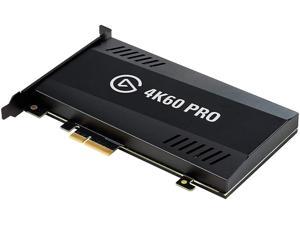 Elgato Game Capture 4K60 Pro - 4K 60fps capture card with ultra-low latency technology for recording PS4 Pro and Xbox One X gameplay, PCIe x4