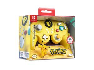 Nintendo Switch 500-100-NA-D3 Pokemon Pikachu GameCube Style Wired Fight Pad Pro Controller by PDP Nintendo Switch 500-100-NA-D3 Pokemon Pikachu GameCube Style Wired Fight Pad Pro Controller by PDP