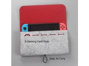 CORN Nintendo Switch Carrying Storage Case, Protective Case with 5 Card Slots, Anti-splash and Easy to Carry CORN Nintendo Switch Carrying Storage Case, Protective Case with 5 Card Slots, Anti-splash and Easy to Carry