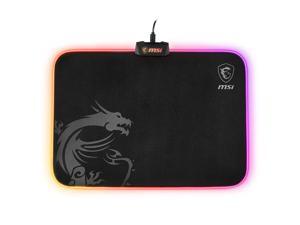 MSI GD60 AGILITY 60 Version RGB Light Mouse Pad, Clothing Surface-386X290X10.2mm