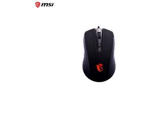 MSI DS86 2000DPI Wired Optical Gaming Mouse for PC and Laptop, Widely Compatible with  Windows and Mac