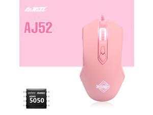 Ajazz AJ52 Watcher RGB Backlit Ergonomic Gaming Mouse, 2500 DPI A5050 7 Programmable Buttons Wired Gaming Mice for Windows Mac OS Linux, Competitor Pink Ajazz AJ52 Watcher RGB Backlit Ergonomic Gaming Mouse, 2500 DPI A5050 7 Programmable Buttons Wired Gaming Mice for Windows Mac OS Linux, Competitor Pink