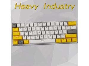 CORN 61 Key Layout OEM Profile PBT Thick Keycaps for 60% Mechanical Keyboard for RK61,GANSS ALT61,IKBC poker,Annie PRO,GH60,iqunix f60-Light Through Version CORN 61 Key Layout OEM Profile PBT Thick Keycaps for 60% Mechanical Keyboard for RK61,GANSS ALT61,IKBC poker,Annie PRO,GH60,iqunix f60-Light Through Version