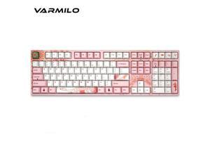 Varmilo VA108M Sakura Pink LED PBT Keyboard - Cherry MX Brown Switches